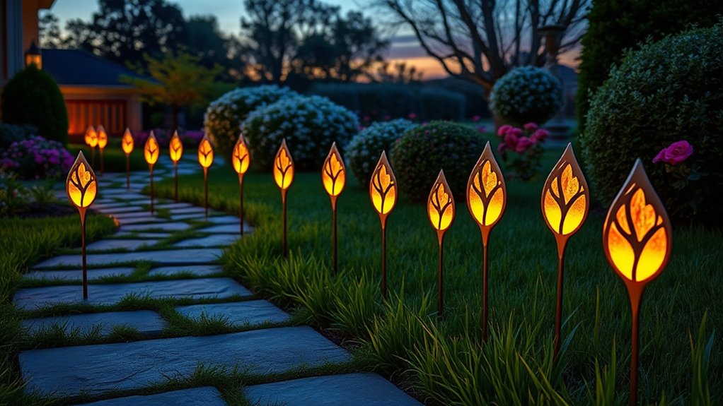 top solar garden path lights