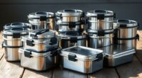 top stainless steel lunch boxes