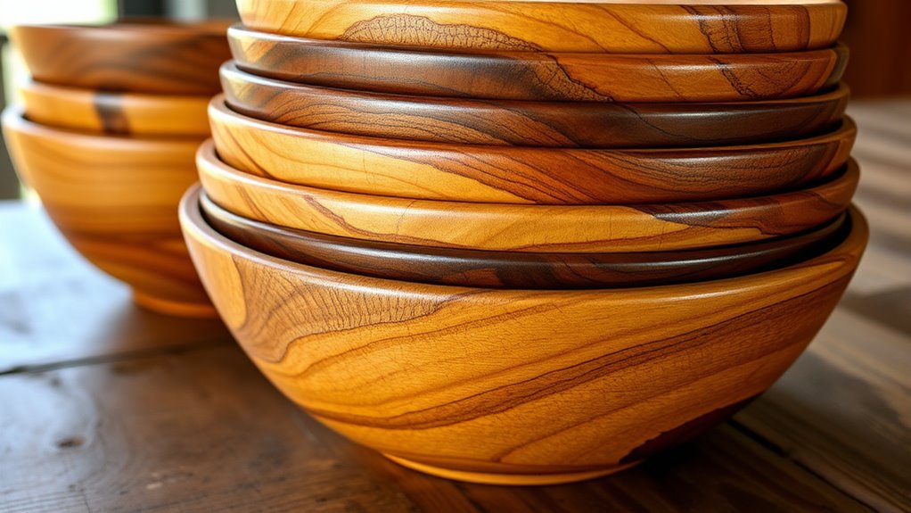 top wooden salad bowls