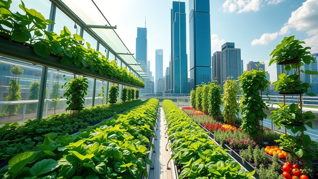 urban greenhouse food production