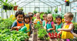 young farmers greenhouse workshops
