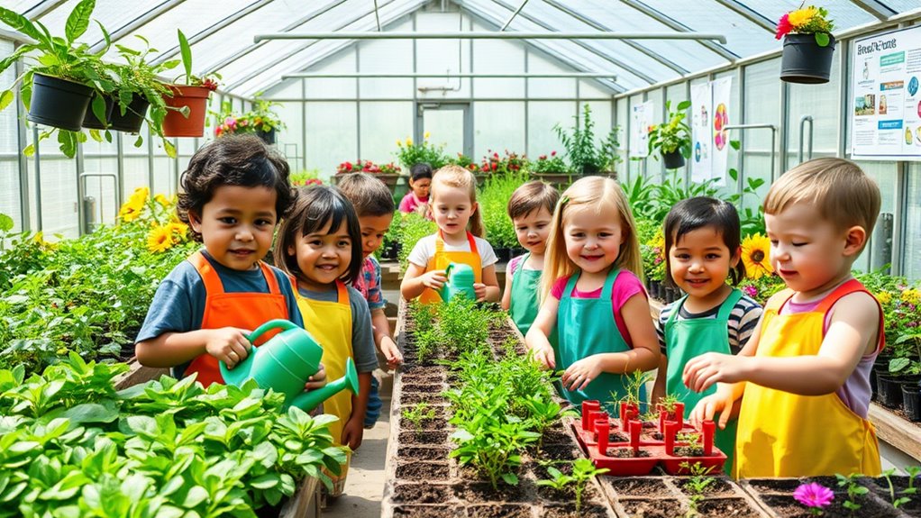 young farmers greenhouse workshops