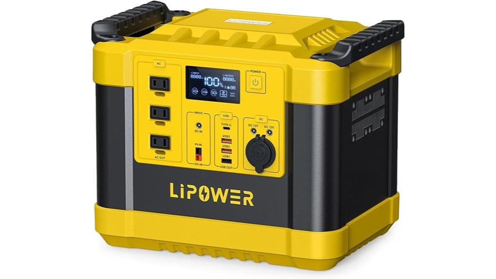 1120wh portable solar power