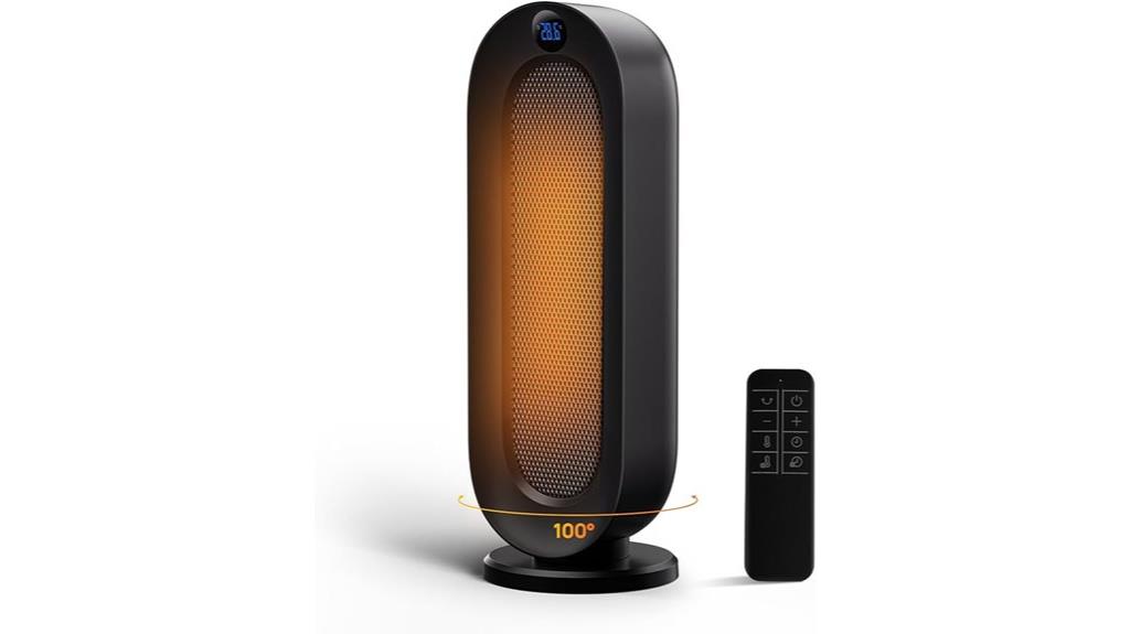 1500w oscillating space heater