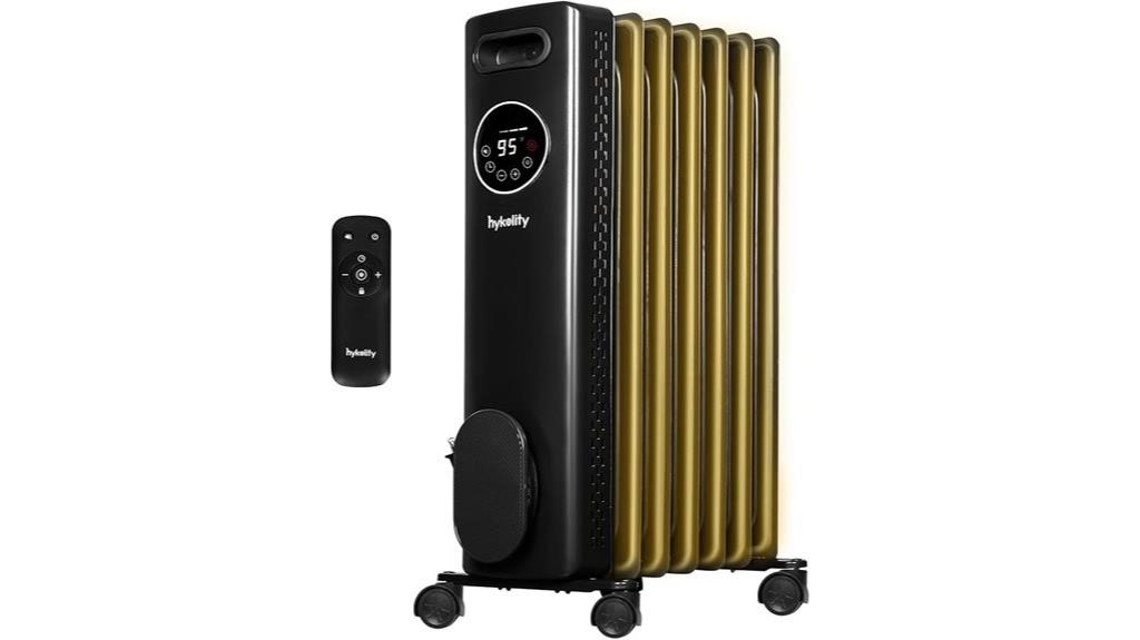 1500w remote oil heater