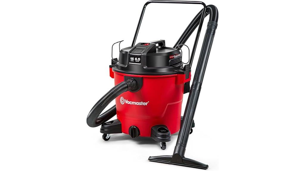 16 gallon peak hp vacuum