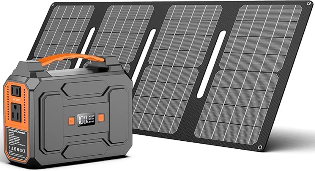 200w solar power generator