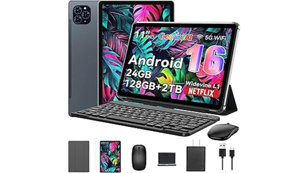 2025 android 16 inch tablet