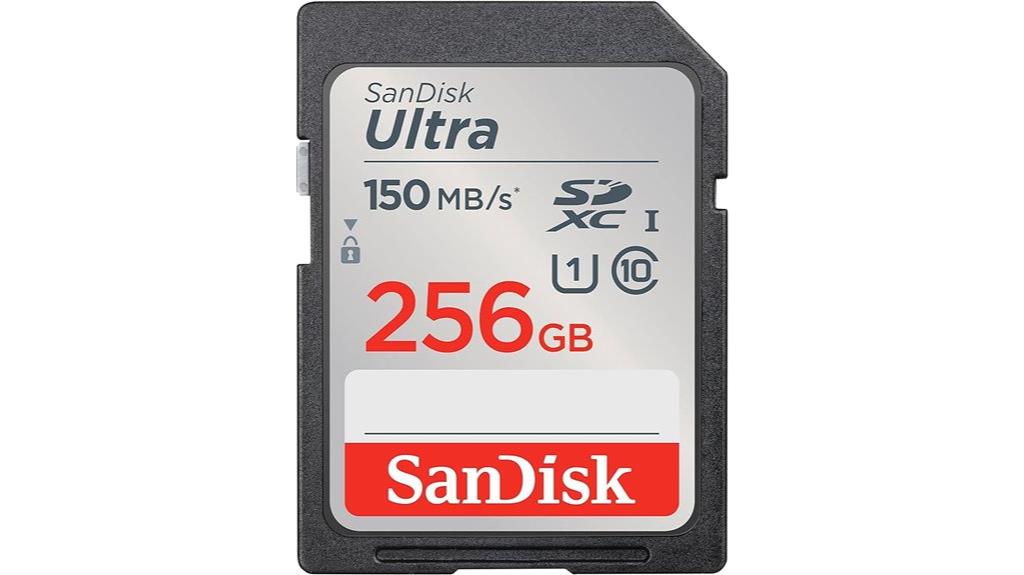 256gb sandisk ultra card