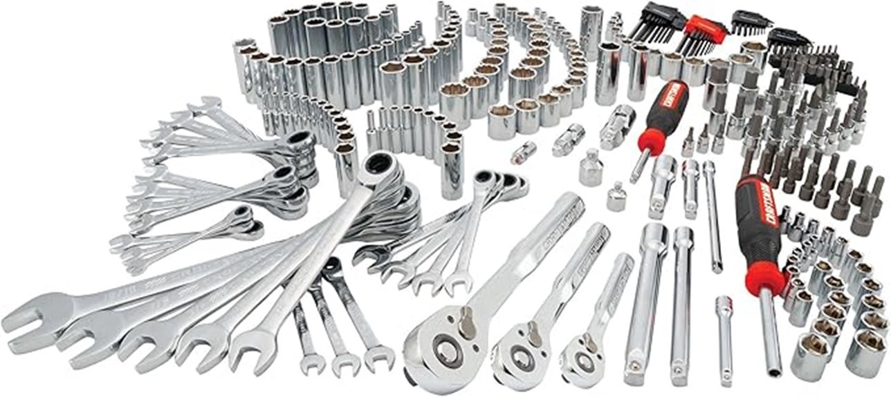 298 piece hand tool set