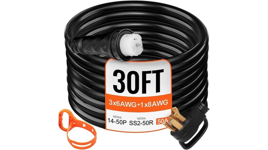 30 foot 50 amp extension