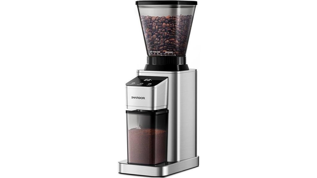 48 setting burr coffee grinder