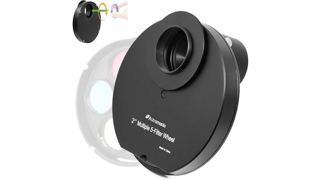 5 position telescope filter wheel