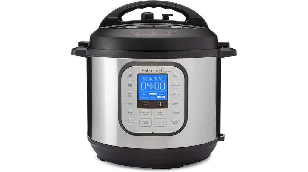 6 quart stainless steel pressure cooker