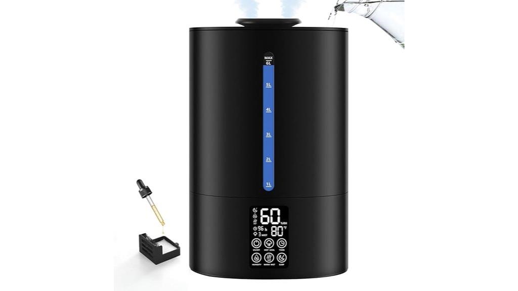 6l cool warm humidifier