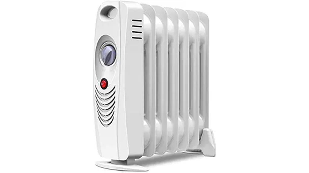 700w portable heater with thermostat