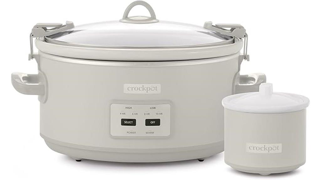 7 quart portable slow cooker