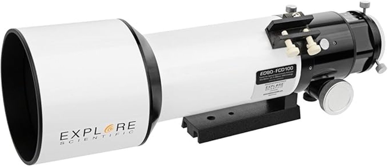 80mm air spaced apo refractor
