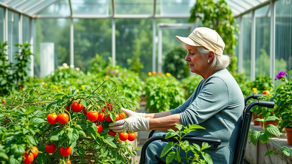 accessible ergonomic senior gardening