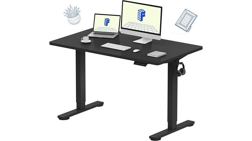 adjustable 48x24 standing desk