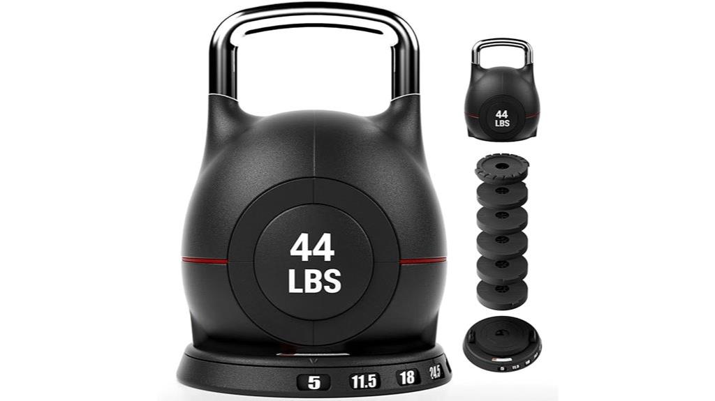 adjustable kettlebell set