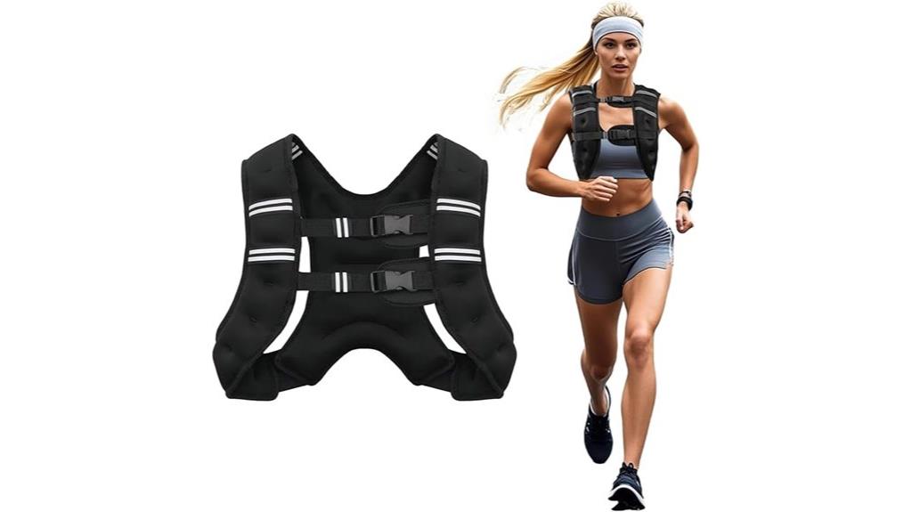 adjustable weighted vest