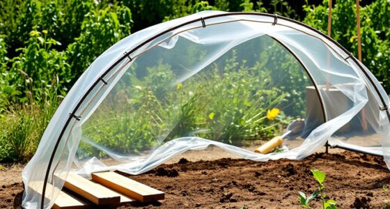 affordable hoop house construction