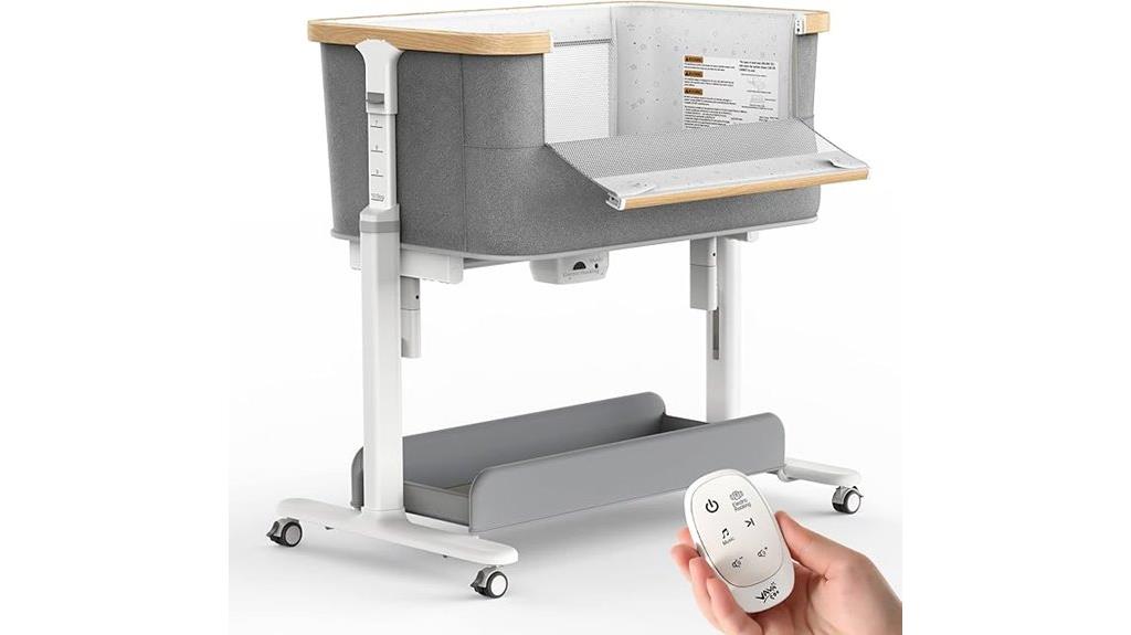 auto rocking adjustable musical portable