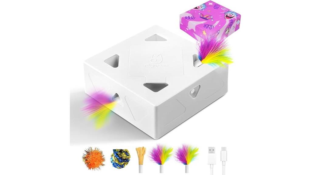 automatic cat toy box