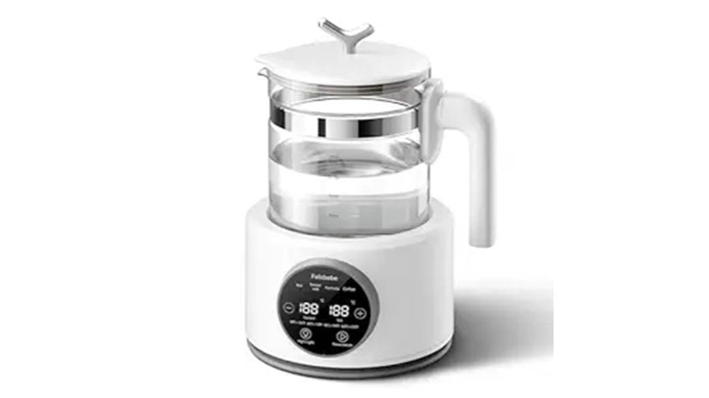 baby bottle warming features