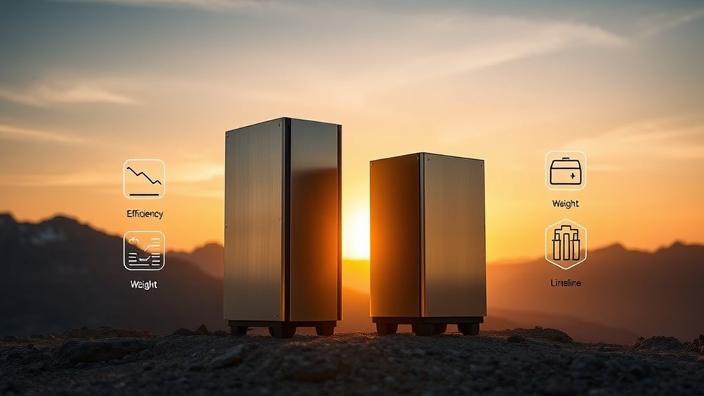 battery comparison factors