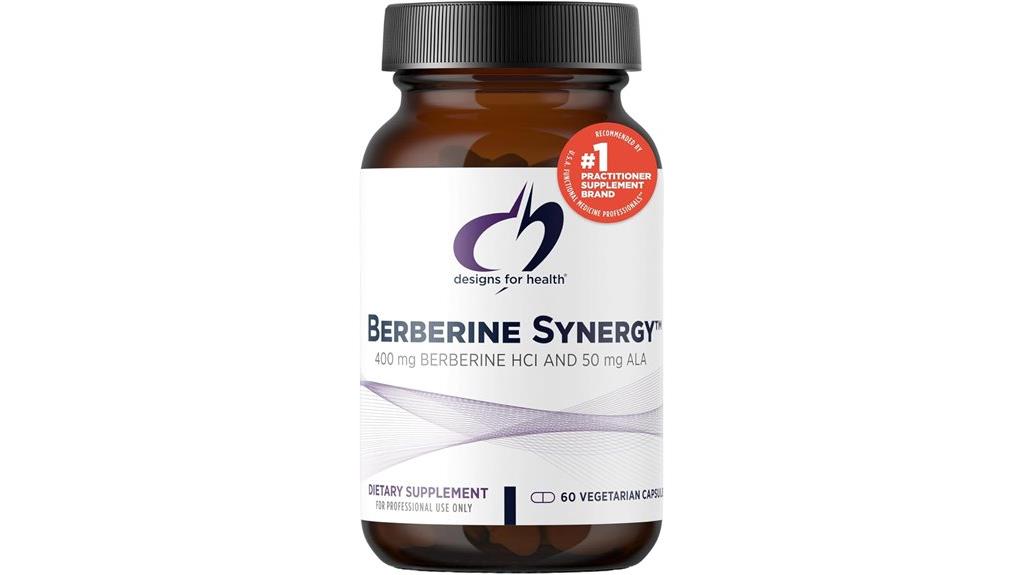 berberine supplement capsules
