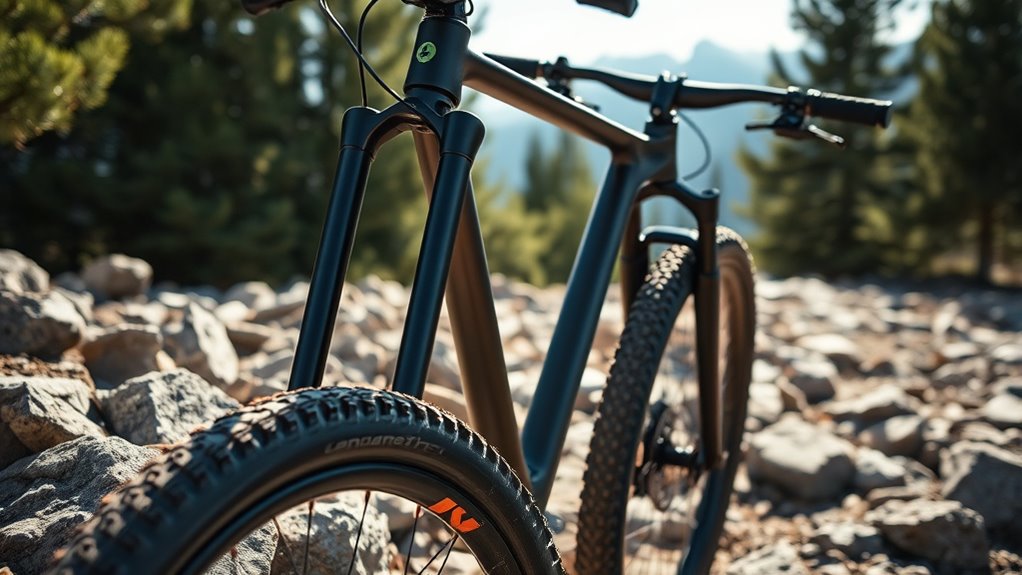 bike frame suspension brakes