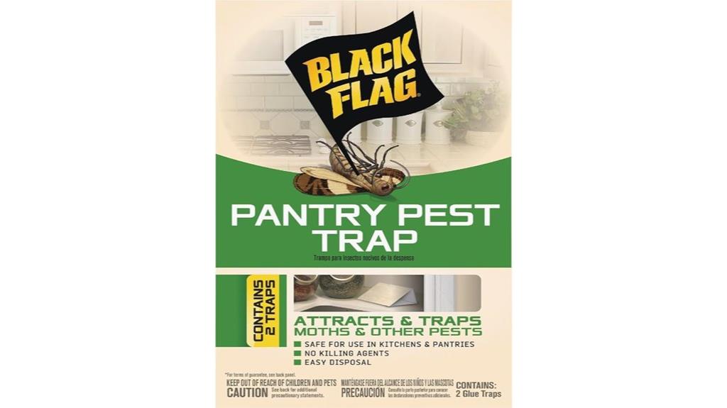 black flag pest traps