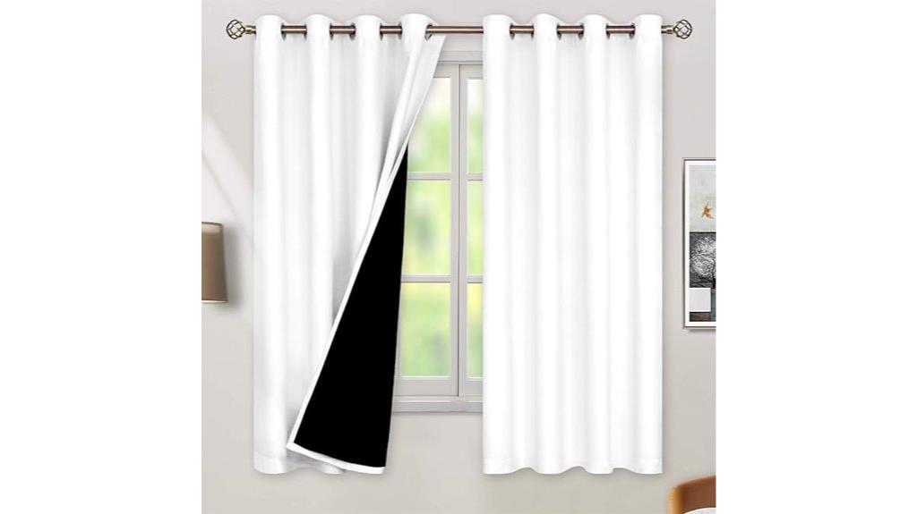 blackout curtain panel set