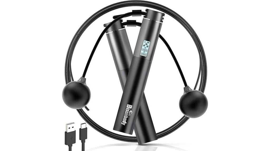 bluetooth app enabled jump rope