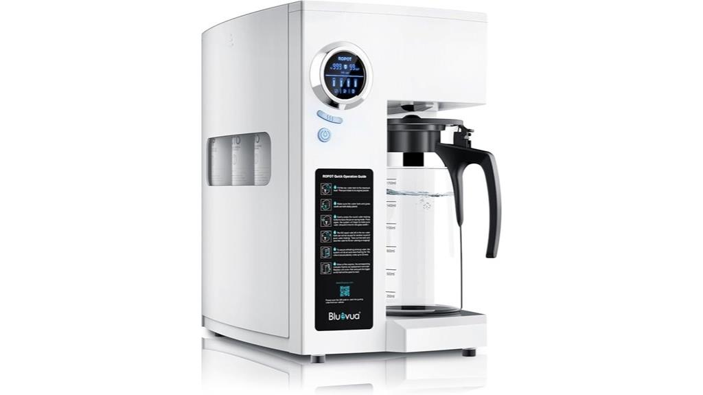 bluevua ro100ropot uv water filter