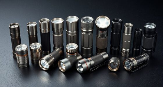 bright magnetic usb flashlights