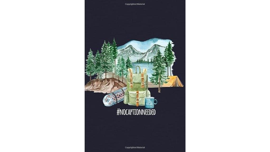 camping journal with checklist