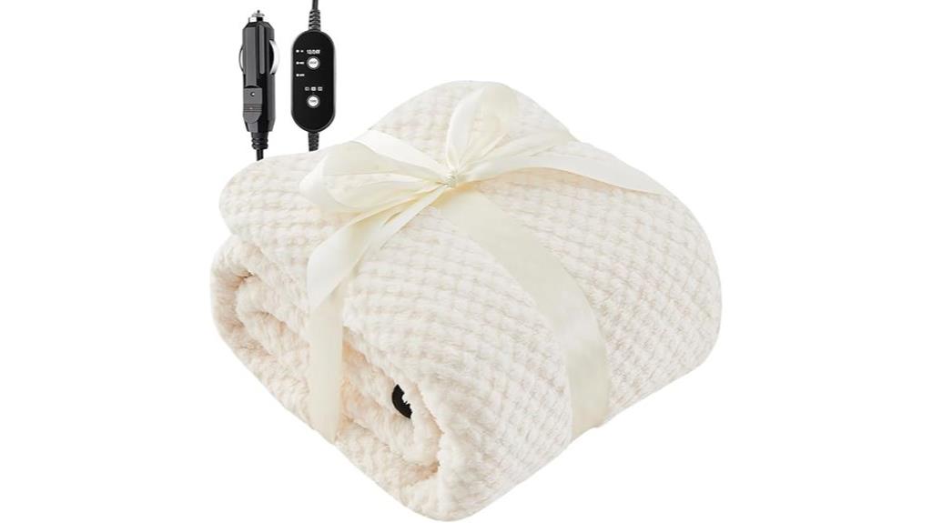 car blanket with control