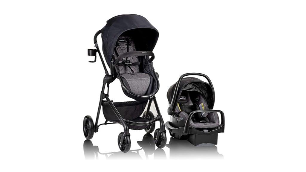 child travel system with car seat