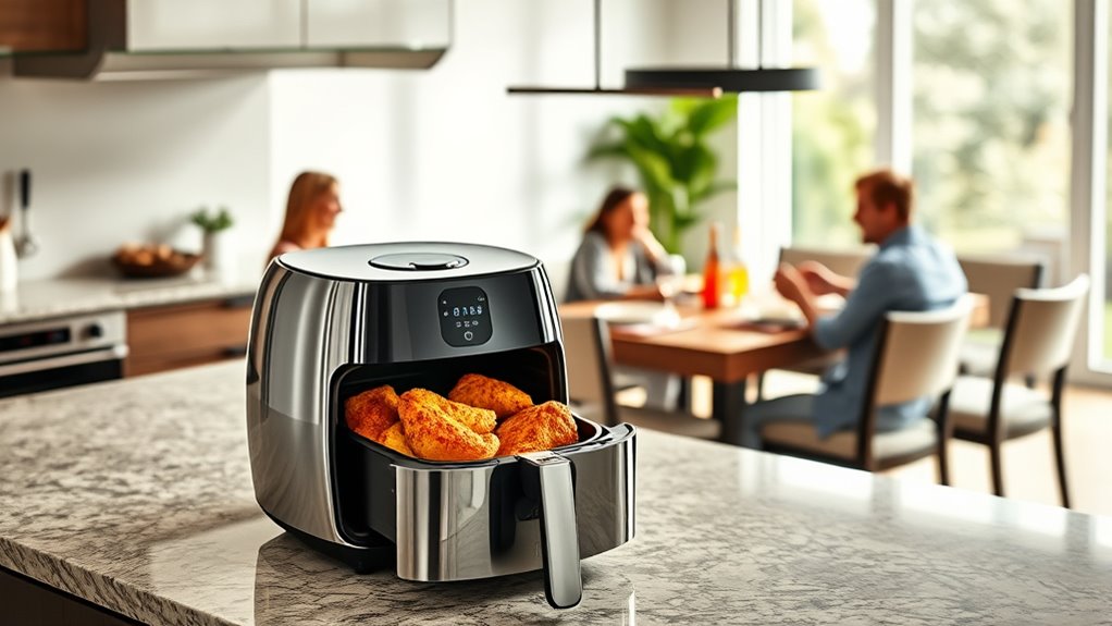 choosing large family air fryer