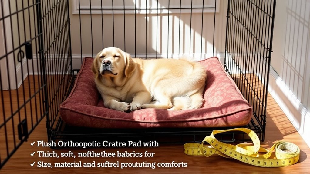 choosing supportive dog bedding