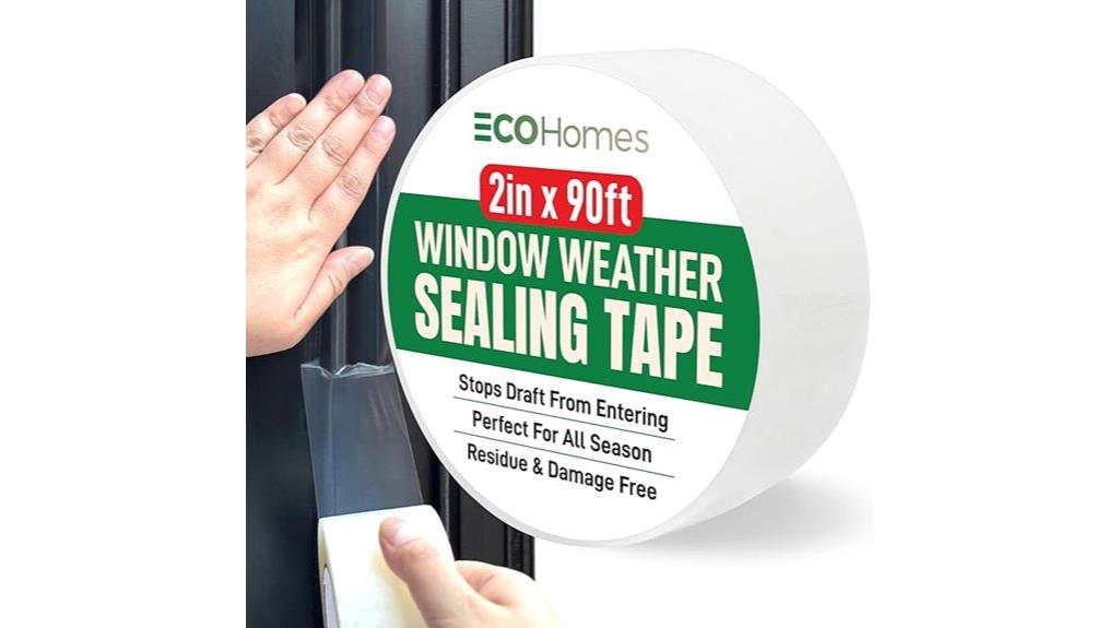 clear window insulation tape