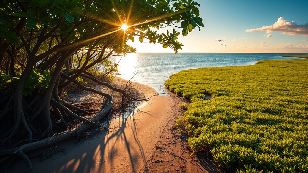 coastal ecosystems mitigate climate