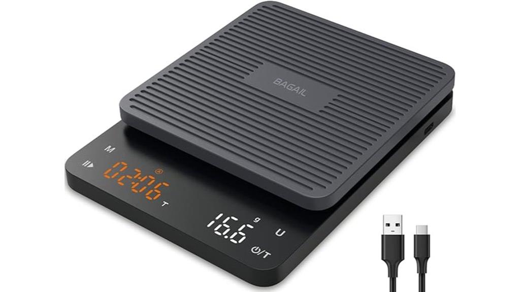 coffee scale with timer