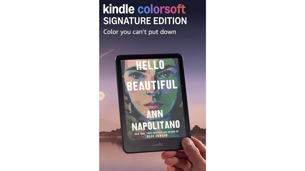 colorful signature edition kindle