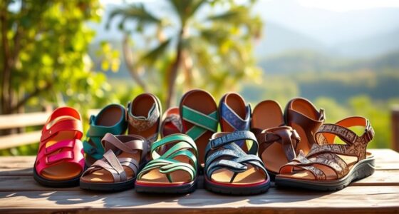 comfortable walking sandals