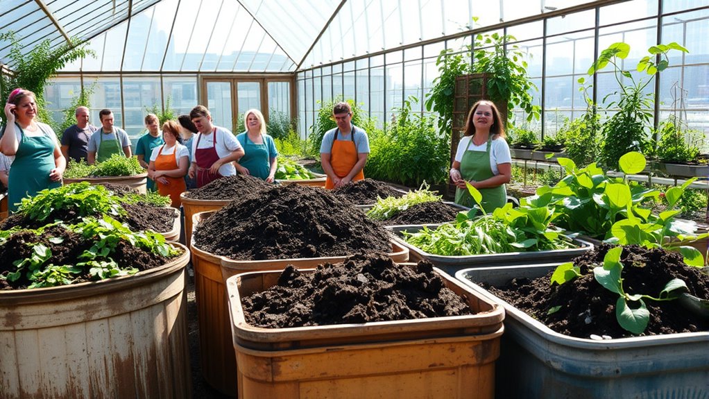 community composting transforms urban waste