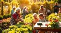 community gardening intergenerational learning